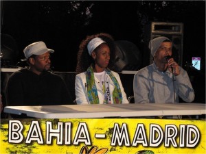 Mestre Gordo (Eden Paulo), Lizandra Duarte y Anderson do Samba 